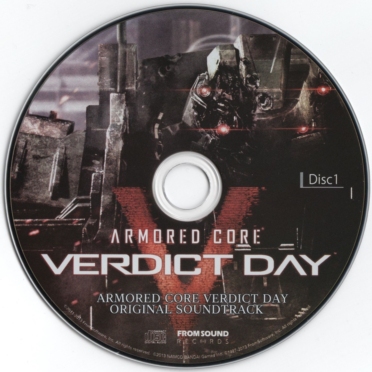ARMORED CORE VERDICT DAY ORIGINAL SOUNDTRACK (2013) MP3 - Download 